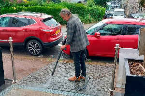 Paving Jointing to Withstand Frequent Jet-Washing